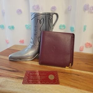 Authentic Cartier Bifold Wallet
